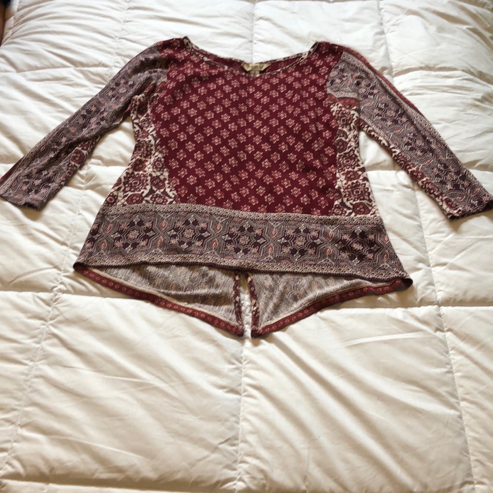 Lucky Brand Ladies Small Top Fits Like XS Soft